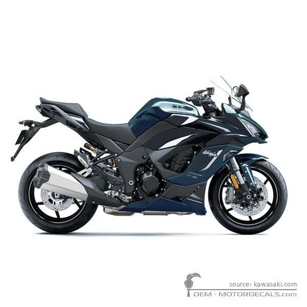 Autocollants pour Kawasaki NINJA 1100SX | ZX1100 SE 2026 • Kawasaki Autocollants OEM