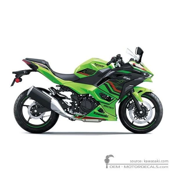 Decals for Kawasaki NINJA 500 I EX500 SE  2024 • Kawasaki OEM Decals
