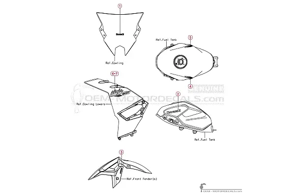 Kawasaki NINJA 500 I EX500 2025