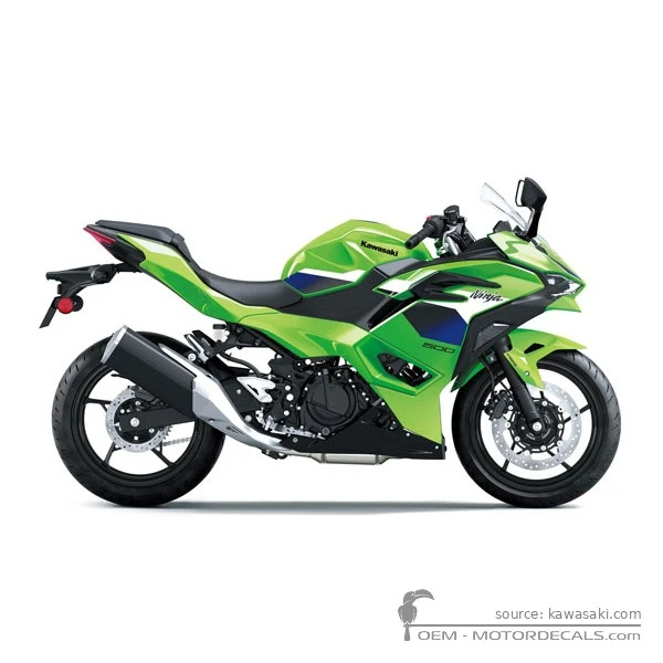 Naklejki do Kawasaki NINJA 500 I EX500 SE 2026 • Kawasaki Naklejki OEM