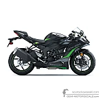 Kawasaki NINJA ZX-6R 2025 - Negro