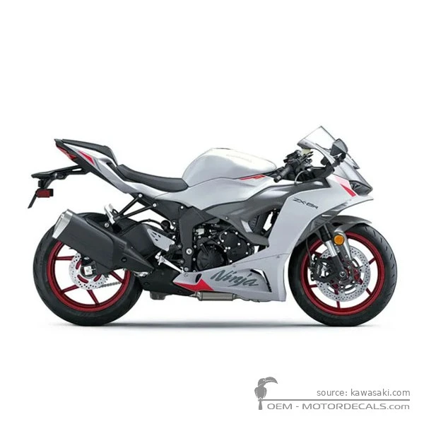 Stickers voor Kawasaki NINJA ZX-6R 2025 • Kawasaki OEM Stickers
