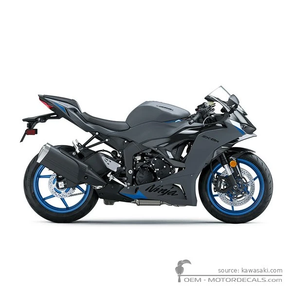 Decals for Kawasaki NINJA ZX-6R 2026 • Kawasaki OEM Decals