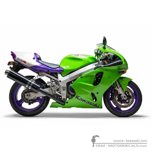 Decals for Kawasaki NINJA ZX-7RR 1996 • Kawasaki OEM Decals