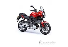Autocollants pour Kawasaki KLE650 VERSYS 2007 - Orangé • Kawasaki Autocollants OEM