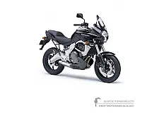 Autocollants pour Kawasaki KLE650 VERSYS 2008 - Noir • Kawasaki Autocollants OEM