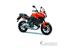 Aufkleber für Kawasaki KLE650 VERSYS 2009 - Orange • Kawasaki OEM-Aufkleber
