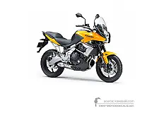 Autocollants pour Kawasaki KLE650 VERSYS 2010 - Jaune • Kawasaki Autocollants OEM