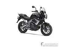 Autocollants pour Kawasaki KLE650 VERSYS 2010 - Noir • Kawasaki Autocollants OEM