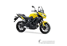 Autocollants pour Kawasaki KLE650 VERSYS 2015 - Jaune • Kawasaki Autocollants OEM