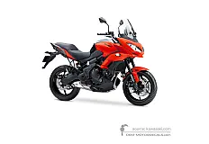 Autocollants pour Kawasaki KLE650 VERSYS 2016 - Orangé • Kawasaki Autocollants OEM