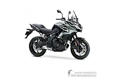 Adesivi per Kawasaki KLE650 VERSYS 2019 - Nero • Kawasaki Adesivi OEM