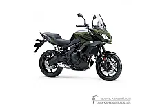 Adesivi per Kawasaki KLE650 VERSYS 2020 - Verde • Kawasaki Adesivi OEM