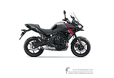 Autocollants pour Kawasaki KLE650 VERSYS 2024 - Gris Rouge • Kawasaki Autocollants OEM