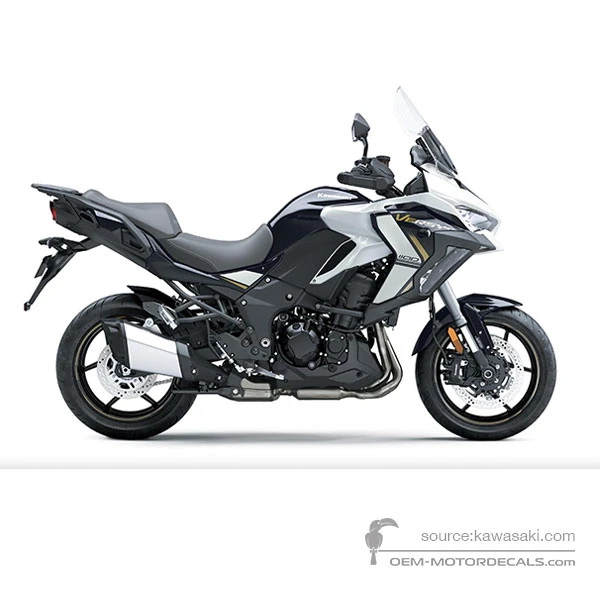 Decals for Kawasaki VERSYS 1100SE 2025 - White • Kawasaki OEM Decals