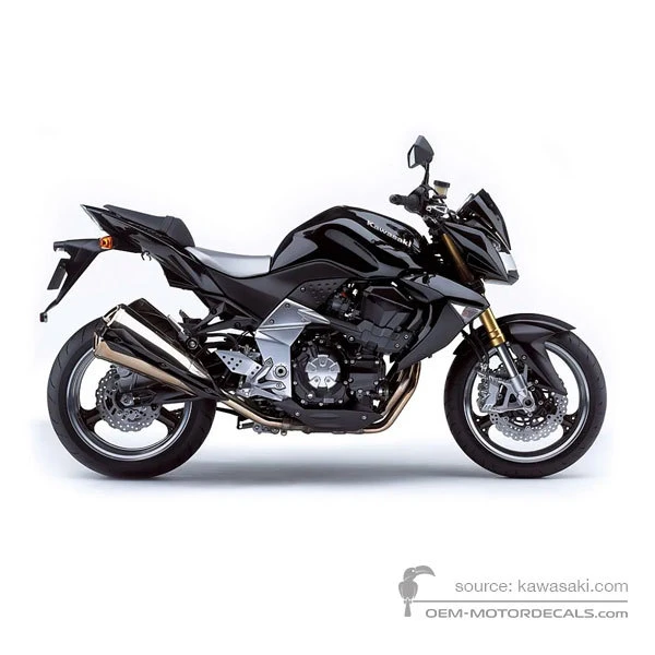 Aufkleber für Kawasaki Z1000 2007 - Schwarz • Kawasaki OEM-Aufkleber