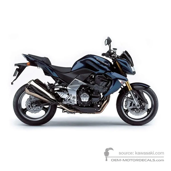 Aufkleber für Kawasaki Z1000 2007 - Blau • Kawasaki OEM-Aufkleber