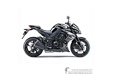 Decals for Kawasaki Z1000 2012 - Black • Kawasaki OEM Decals