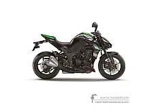 Decals for Kawasaki Z1000 2017 - Black • Kawasaki OEM Decals