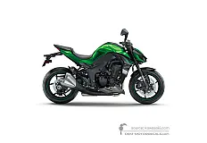 Aufkleber für Kawasaki Z1000 2018 - Grün • Kawasaki OEM-Aufkleber