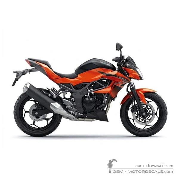 Adesivi per Kawasaki Z250SL | BR250 2016 • Kawasaki Adesivi OEM