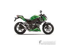 Aufkleber für Kawasaki Z300 2015 - Grün • Kawasaki OEM-Aufkleber