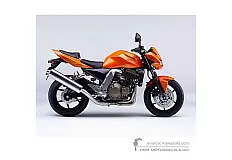 Naklejki do Kawasaki Z750 2006 - Pomarańczowy • Kawasaki Naklejki OEM