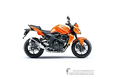 Naklejki do Kawasaki Z750 2008 - Pomarańczowy • Kawasaki Naklejki OEM