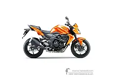 Stickers voor Kawasaki Z750 2010 - Oranje • Kawasaki OEM Stickers