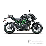 Kawasaki Z900 | ZR900 2025 - Black Green