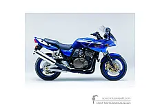 Stickers voor Kawasaki ZRX1200S 2001 - Blauw • Kawasaki OEM Stickers