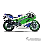 Kawasaki ZXR400 | ZX400 1992 - Verde