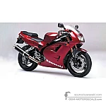 Kawasaki ZXR400 | ZX400 1992 - Rojo