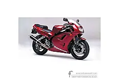 Autocollants pour Kawasaki ZXR400 | ZX400 1992 - Rouge • Kawasaki Autocollants OEM