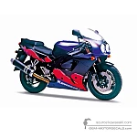 Kawasaki ZXR400 | ZX400 1993 - Violeta