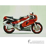 Kawasaki ZXR750  | ZX750 1989 - Rot