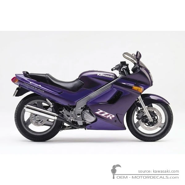 Adesivi per Kawasaki ZZ-R250 | EX250 1993 • Kawasaki Adesivi OEM