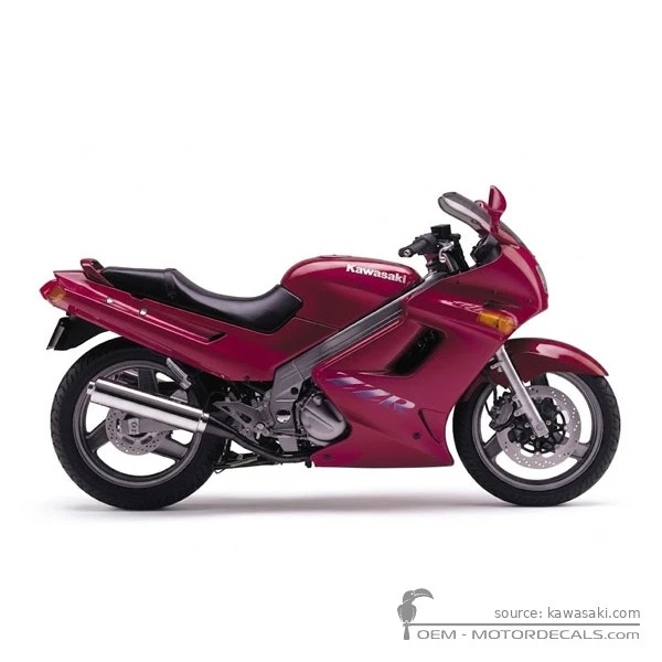 Decals for Kawasaki ZZ-R250 | EX250 1994 • Kawasaki OEM Decals