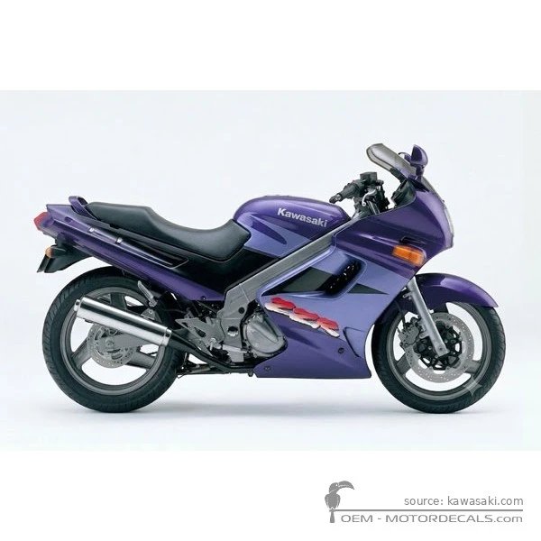 Naklejki do Kawasaki ZZ-R250 | EX250 1998 • Kawasaki Naklejki OEM