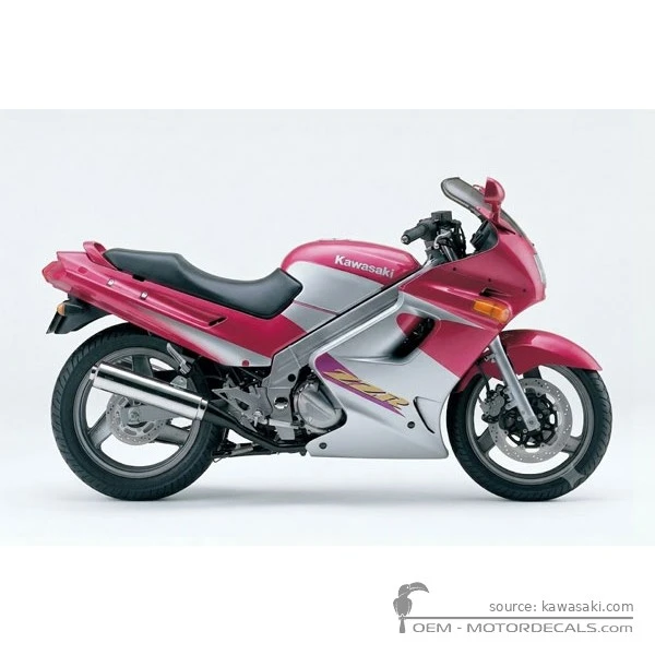Naklejki do Kawasaki ZZ-R250 | EX250 2001 • Kawasaki Naklejki OEM