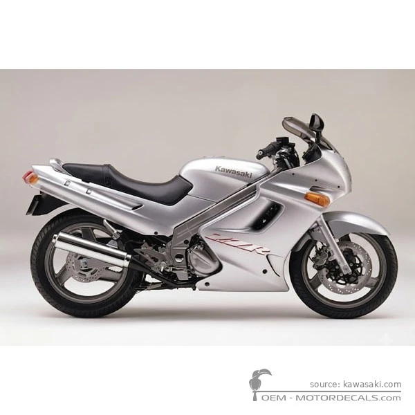 Adesivi per Kawasaki ZZ-R250 | EX250 2002 • Kawasaki Adesivi OEM