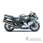 Kawasaki ZZR1400 2008 - Silber