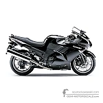 Kawasaki ZZR1400 2009 - Black