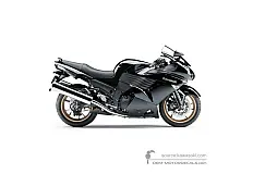 Decals for Kawasaki ZZR1400 2010 - Black • Kawasaki OEM Decals