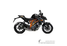 Stickers voor KTM 1290 SUPER DUKE R 2016 - Zwart • KTM OEM Stickers
