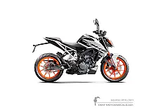 Decals for KTM 200 DUKE 2021 - White • KTM OEM Decals