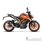 KTM 390 DUKE 2019 - Naranja