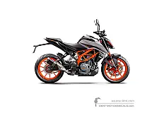 Aufkleber für KTM 390 DUKE 2021 - Silber • KTM OEM-Aufkleber
