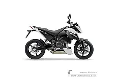 Pegatinas para KTM 690 DUKE 2009 - Blanco • KTM Pegatinas OEM