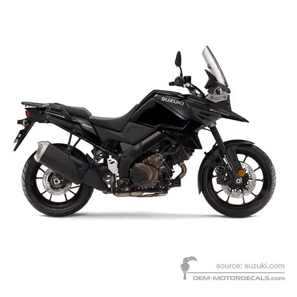 Pegatinas para Suzuki DL1050 VSTROM 2020 - Negro • Suzuki Pegatinas OEM